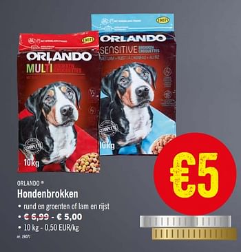 incompleet Verlaten Goed Orlando Hondenbrokken - Promotie bij Lidl