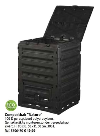 Promoties Compostbak nature - Nature - Geldig van 03/04/2020 tot 30/08/2020 bij Brico