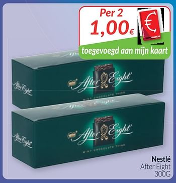 Promoties Nestlé after eight - Nestlé - Geldig van 01/03/2020 tot 31/03/2020 bij Intermarche
