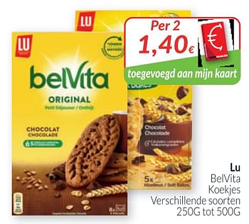 Promotions Lu belvita koekjes - Belvita - Valide de 01/03/2020 à 31/03/2020 chez Intermarche