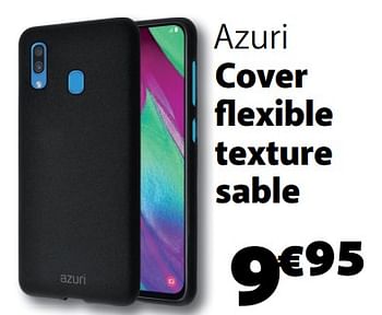 Promotions Azuri cover flexible texture sable - Azuri - Valide de 09/03/2020 à 29/03/2020 chez Base