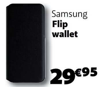 Promotions Samsung flip wallet - Samsung - Valide de 09/03/2020 à 29/03/2020 chez Base