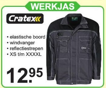 Promoties Werkjas - Cratex - Geldig van 09/03/2020 tot 29/03/2020 bij Van Cranenbroek