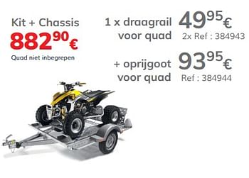 Promoties Draagrail voor quad kit + chassis - Norauto - Geldig van 13/03/2020 tot 31/03/2021 bij Auto 5