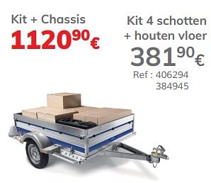 Promotions Kit 4 schotten + houten vloer kit + chassis - Norauto - Valide de 13/03/2020 à 31/03/2021 chez Auto 5