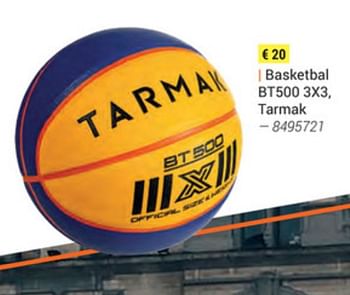 Promoties Basketbal bt500 tarmak - Tarmak - Geldig van 10/03/2020 tot 20/09/2020 bij Decathlon