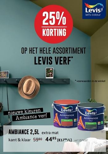 Promotions Ambiance kant + klaar - Levis - Valide de 13/03/2020 à 05/04/2020 chez Freetime