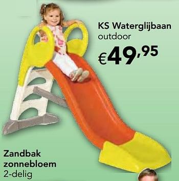 Promoties Ks waterglijbaan outdoor - Smoby - Geldig van 16/03/2020 tot 03/05/2020 bij Happyland
