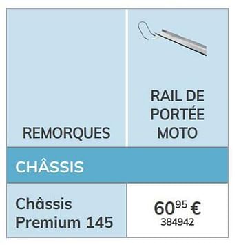 Promotions Rail de portée moto châssis premium 145 - Norauto - Valide de 13/03/2020 à 31/03/2021 chez Auto 5