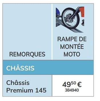 Promotions Rampe de montée moto châssis premium 145 - Norauto - Valide de 13/03/2020 à 31/03/2021 chez Auto 5