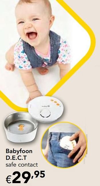 Promoties Babyfoon d.e.c.t safe contact - Safety 1st - Geldig van 16/03/2020 tot 03/05/2020 bij Happyland