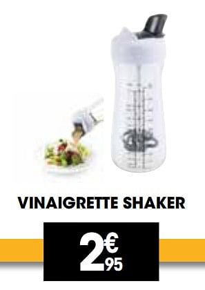 Promoties Vinaigrette shaker - Huismerk - Electro Depot - Geldig van 26/03/2020 tot 12/04/2020 bij Electro Depot