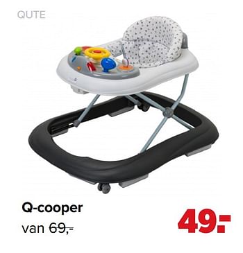 Promoties Q-cooper - Qute  - Geldig van 16/03/2020 tot 13/04/2020 bij Baby-Dump