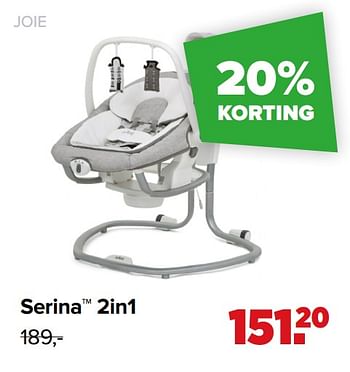 Promoties Serina 2in1 - Joie - Geldig van 16/03/2020 tot 13/04/2020 bij Baby-Dump