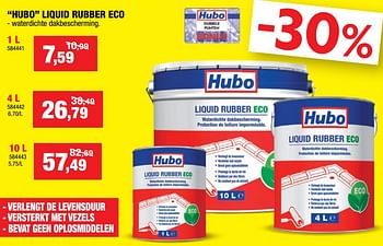 Promoties Hubo liquid rubber eco - Huismerk - Hubo  - Geldig van 18/03/2020 tot 29/03/2020 bij Hubo