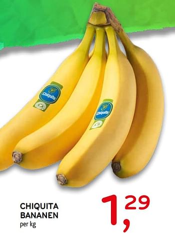 Promoties Chiquita bananen - Chiquita - Geldig van 18/03/2020 tot 31/03/2020 bij C&B
