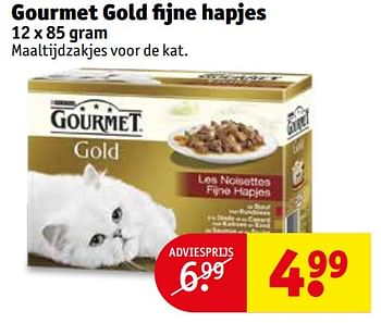 Promoties Gourmet gold fijne hapjes - Purina - Geldig van 23/03/2020 tot 05/04/2020 bij Kruidvat