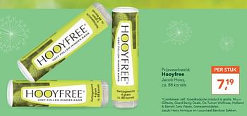 Promotions Hooyfree jacob hooy - Jacob Hooy - Valide de 23/03/2020 à 19/04/2020 chez Holland & Barret