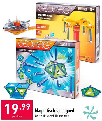 Promoties Magnetisch speelgoed - Huismerk - Aldi - Geldig van 30/03/2020 tot 05/04/2020 bij Aldi
