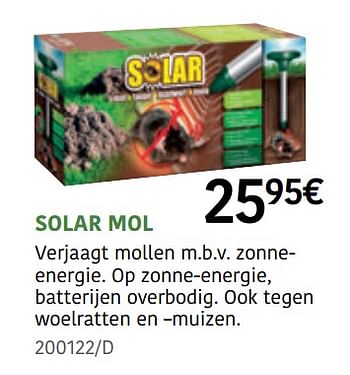 Promoties Solar mol - Huismerk - HandyHome - Geldig van 23/03/2020 tot 21/06/2020 bij HandyHome
