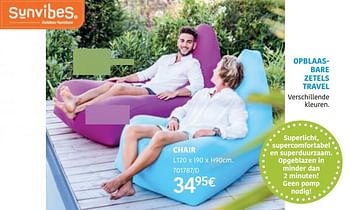Promoties Chair - Sunvibes  - Geldig van 23/03/2020 tot 21/06/2020 bij HandyHome