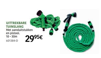 Promoties Uittrekbare tuinslang - Huismerk - HandyHome - Geldig van 23/03/2020 tot 21/06/2020 bij HandyHome