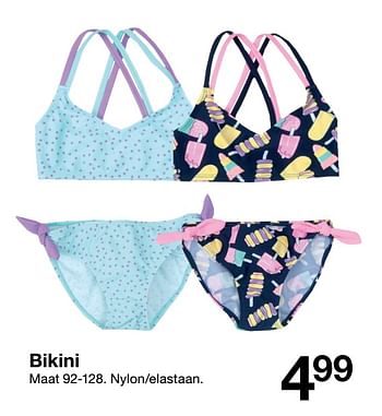 Promotions Bikini - Produit maison - Zeeman  - Valide de 28/03/2020 à 03/04/2020 chez Zeeman