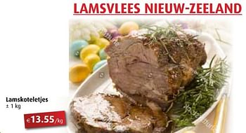 Promoties Lamskoteletjes - Huismerk - Aronde - Geldig van 30/03/2020 tot 25/04/2020 bij Aronde