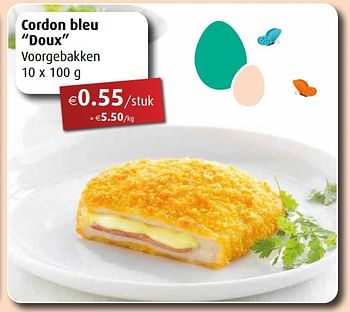 Promoties Cordon bleu doux - Huismerk - Aronde - Geldig van 30/03/2020 tot 25/04/2020 bij Aronde
