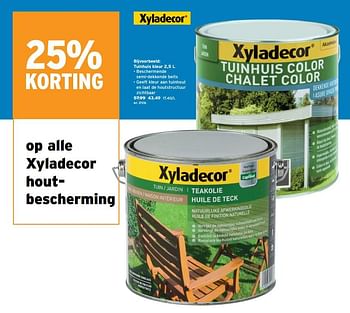 Promoties Tuinhuis kleur - Xyladecor - Geldig van 01/04/2020 tot 14/04/2020 bij Gamma