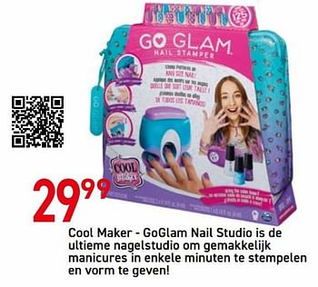 Promoties Cool maker - goglam nail studio - Spin Master - Geldig van 30/03/2020 tot 20/04/2020 bij Eurosport Belgium