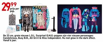 Promoties De 23 cm. grote nieuwe l.o.l. surprise! - LOL Surprise - Geldig van 30/03/2020 tot 20/04/2020 bij Eurosport Belgium