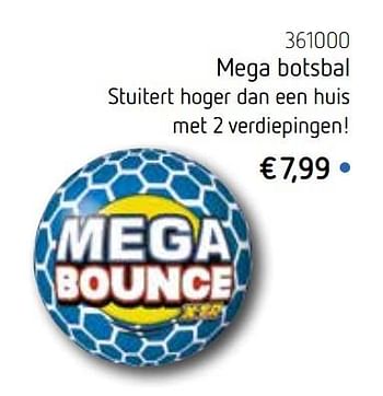 Promoties Mega botsbal - Huismerk - De Speelvogel - Geldig van 24/03/2020 tot 31/08/2020 bij De Speelvogel