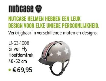 Promoties Nutcase helmen silver fly - Nutcase - Geldig van 24/03/2020 tot 31/08/2020 bij De Speelvogel