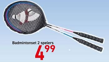 Promoties Badmintonset 2 spelers - Huismerk - Vavantas - Geldig van 30/03/2020 tot 20/04/2020 bij Vavantas