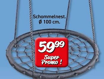 Promoties Schommelnest - Huismerk - Vavantas - Geldig van 30/03/2020 tot 20/04/2020 bij Vavantas