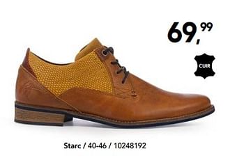 Promotions Chaussure à lacets starc - Starc - Valide de 03/04/2020 à 19/04/2020 chez Bristol