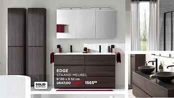Promoties Edge staand meubel - Storke - Geldig van 01/04/2020 tot 30/04/2020 bij X2O