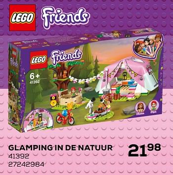 Promoties Glamping in de natuur - Lego - Geldig van 03/04/2020 tot 03/05/2020 bij Supra Bazar