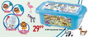 Promoties 31389 aquabeads safari box - Aquabeads - Geldig van 30/03/2020 tot 20/04/2020 bij Vavantas