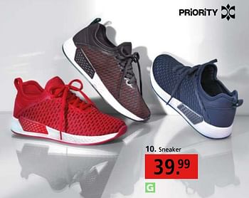 Promoties Sneaker - Priority - Geldig van 27/03/2020 tot 25/09/2020 bij Klingel