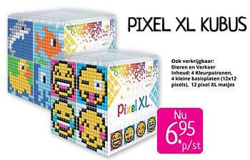 Promoties Pixel xl kubus - PixelHobby - Geldig van 03/04/2020 tot 10/04/2020 bij BoekenVoordeel