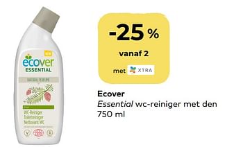 Promotions Ecover essential wc-reiniger met den - Ecover - Valide de 01/04/2020 à 05/05/2020 chez Bioplanet