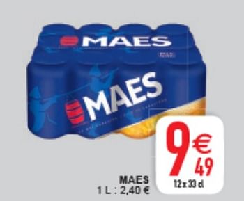Promoties Maes - Maes - Geldig van 07/04/2020 tot 11/04/2020 bij Cora