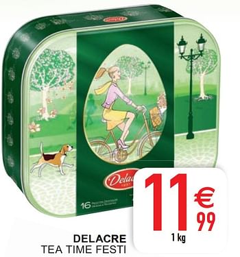 Promoties Delacre tea time festi - Delacre - Geldig van 07/04/2020 tot 11/04/2020 bij Cora