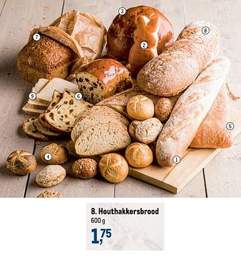 Promoties Houthakkersbrood - Huismerk - Makro - Geldig van 25/03/2020 tot 11/04/2020 bij Makro