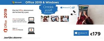 Promoties Windows 10 pro - Microsoft - Geldig van 04/04/2020 tot 30/04/2020 bij Compudeals