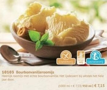 Promotions Bourbonvanilleroomijs - Produit maison - Bofrost - Valide de 30/03/2020 à 27/09/2020 chez Bofrost