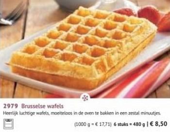 Promoties Brusselse wafels - Huismerk - Bofrost - Geldig van 30/03/2020 tot 27/09/2020 bij Bofrost