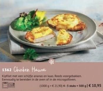 Promotions Chicken hawaii - Produit maison - Bofrost - Valide de 30/03/2020 à 27/09/2020 chez Bofrost